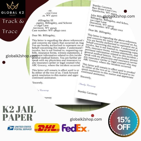 buy k2 jail paper online